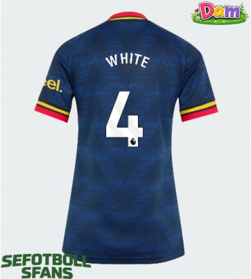 Arsenal Ben White #4 Bortatröja Kvinnor 2026-27 Kortärmad